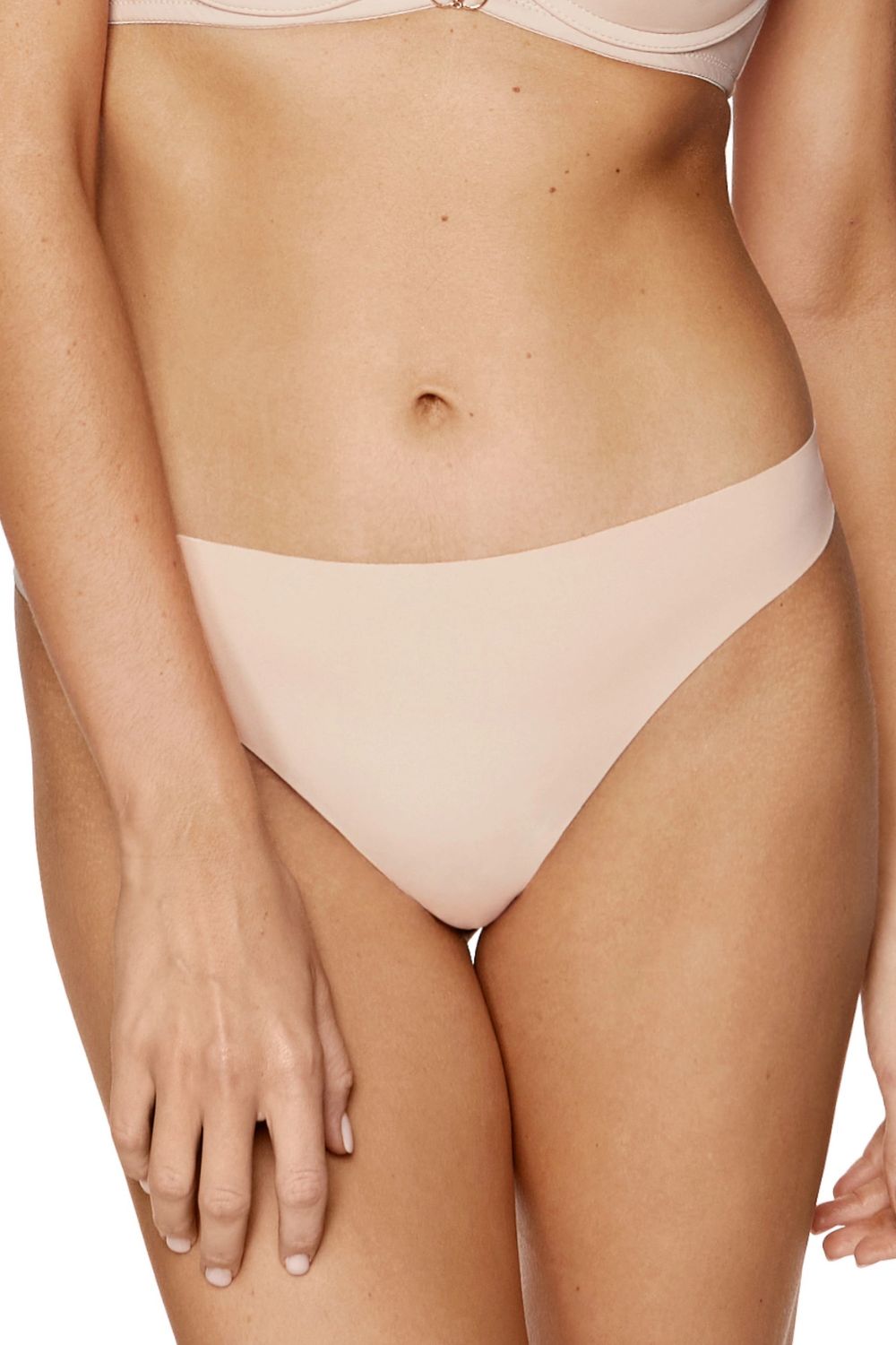 Komplet Stringi Model Blanca 3pack S Beige - Gorteks - obrazek 2