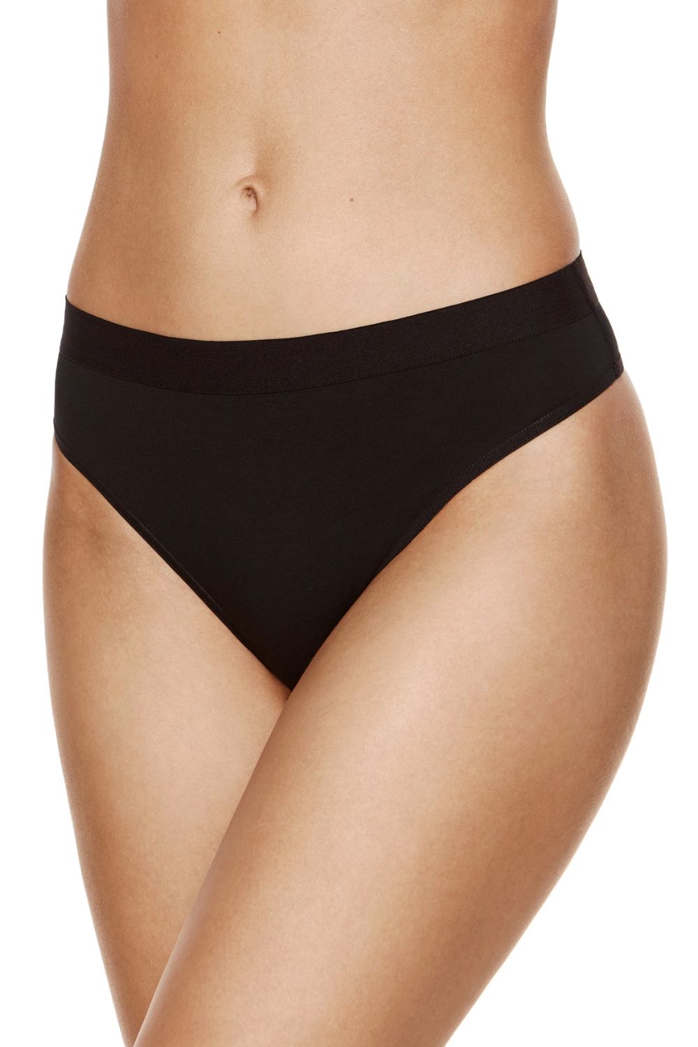 Komplet Stringi Model Alana 3pack S Black - Gorteks - obrazek 2
