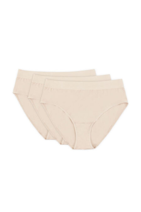 Komplet Figi Model Alana 3pack F Beige - Gorteks