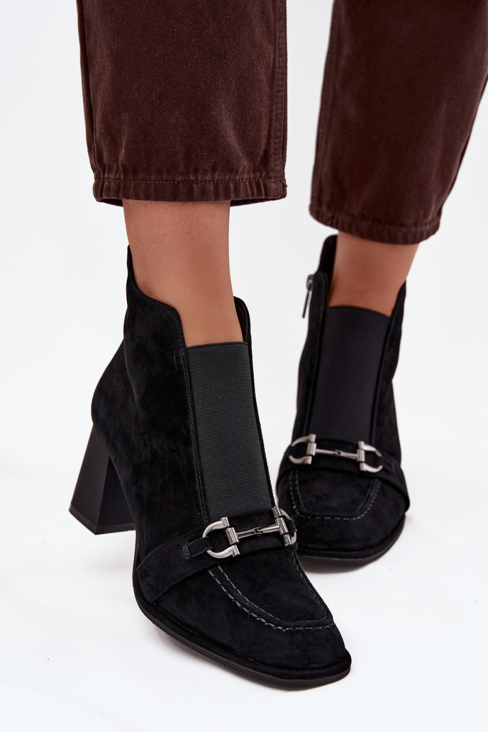 Botki Model Artiker 57C0124 Black - Step in style - obrazek 3