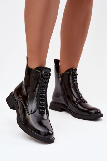 Botki Model DA MR52-108 Black - Step in style