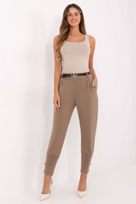 Spodnie Dresowe Model IT-SP-21679.03 Dark Beige - Factory Price