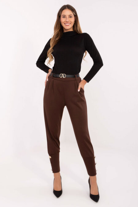 Spodnie Dresowe Model IT-SP-21679.03 Dark Brown - Factory Price