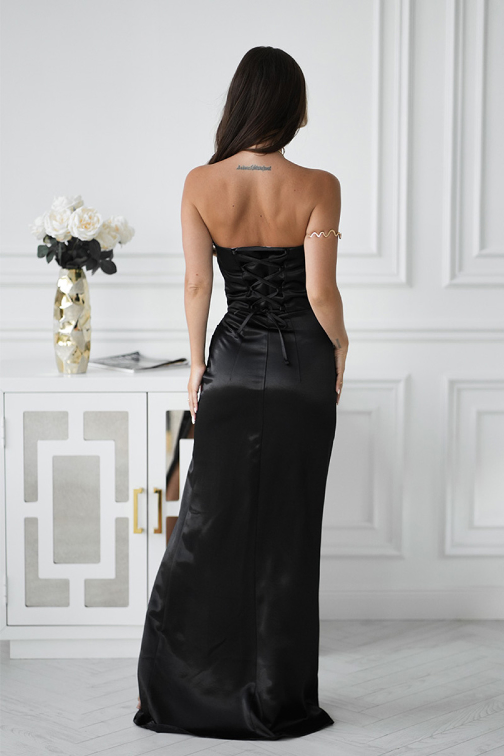 Sukienka Model 335-06 Black - Bicotone - obrazek 3