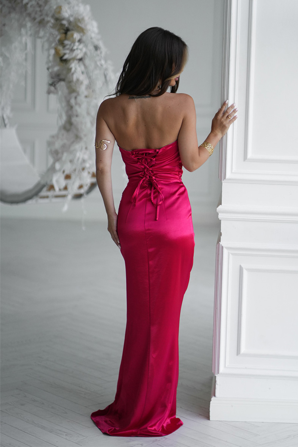 Sukienka Model 335-02 Red - Bicotone - obrazek 3