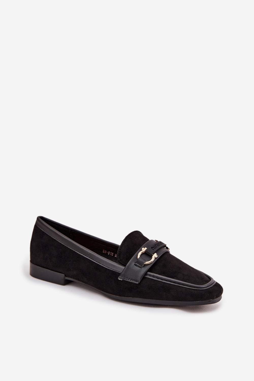 Loafersy Model Evelora H8-515 Black - Step in style - obrazek 2