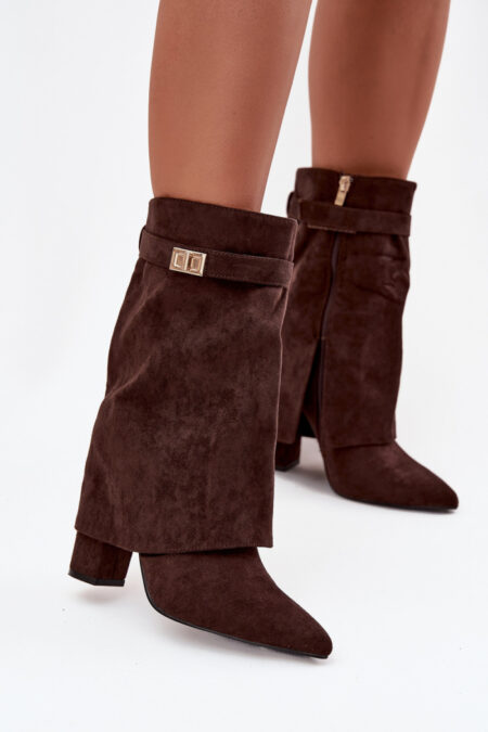 Botki Model Luvielle LA3116 Czekolada - Step in style
