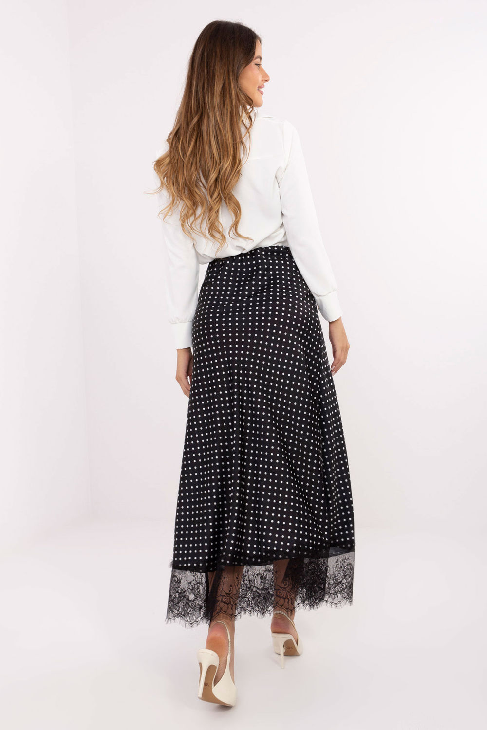 Spódnica Model MI-SD-4213.52 Black - Rue Paris - obrazek 3