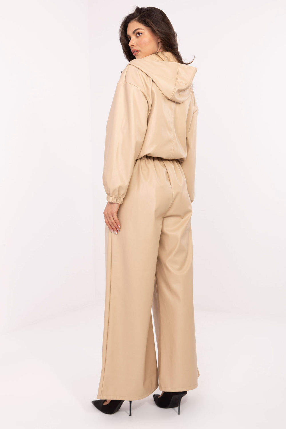 Spodnie Damskie Model IT-SP-FL8569.85 Beige - Rue Paris - obrazek 3