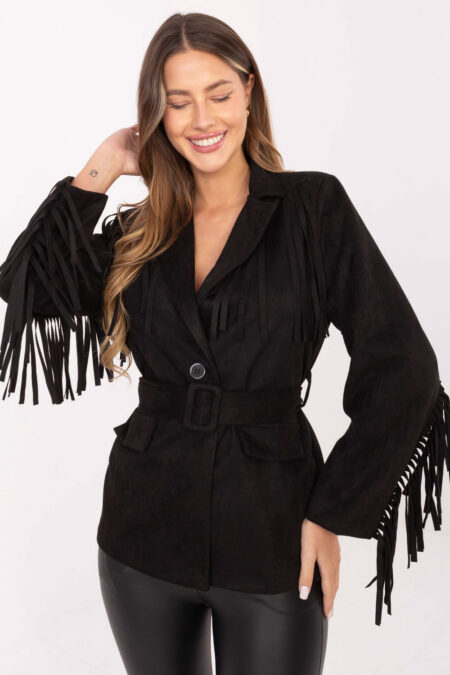 Marynarka Model IT-PL-5792.33 Black - Rue Paris