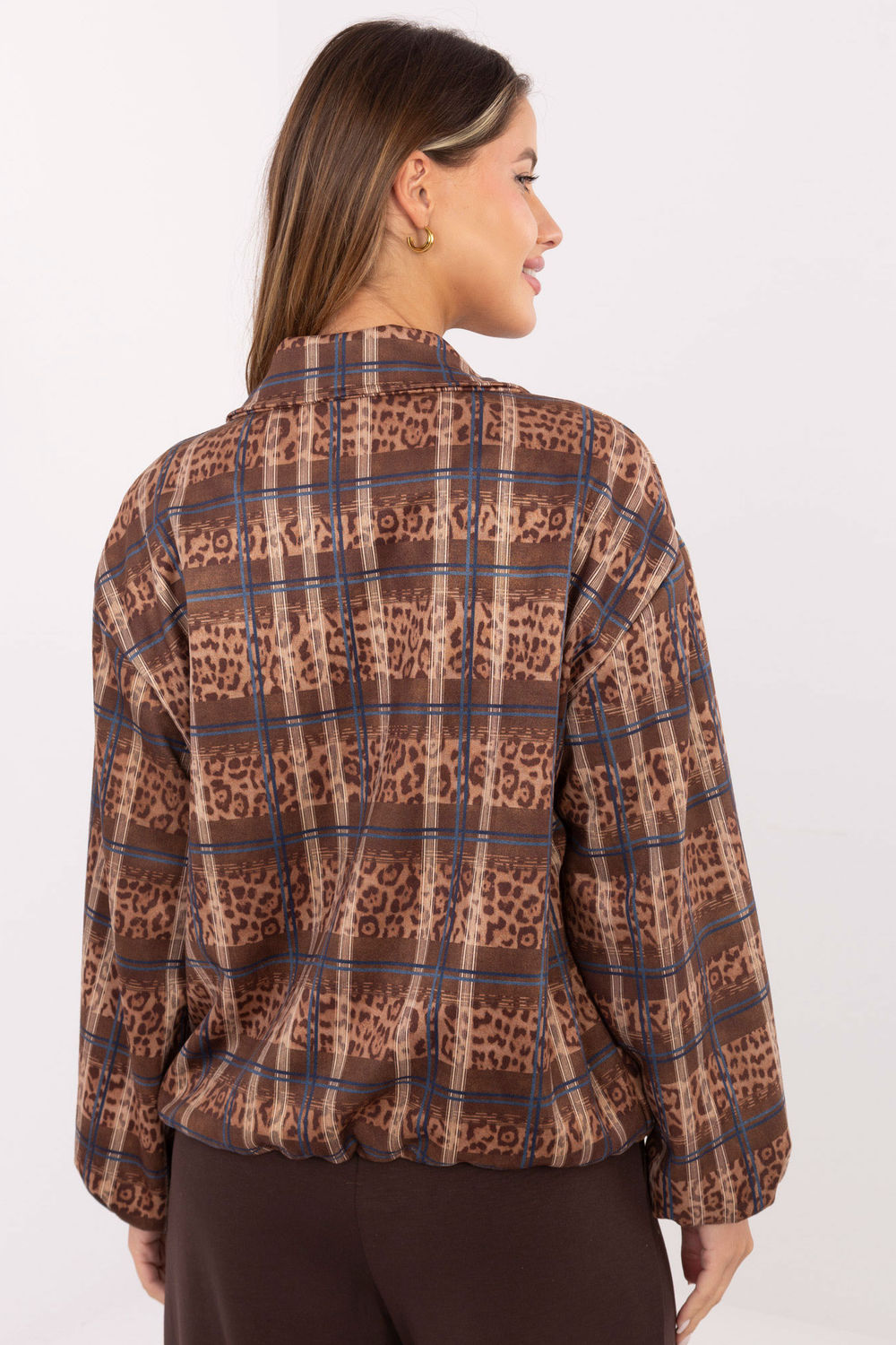 Kurtka Damska Model IT-KR-5773.23 Camel - Rue Paris - obrazek 3