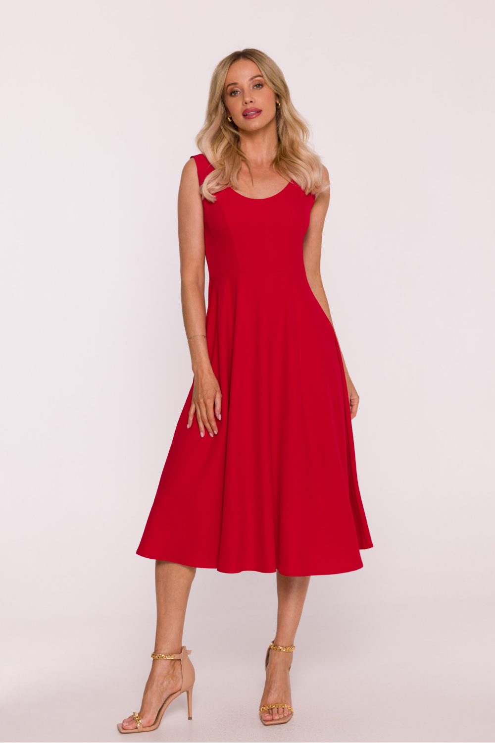 Sukienka Model S424 Red - Stylove - obrazek 2