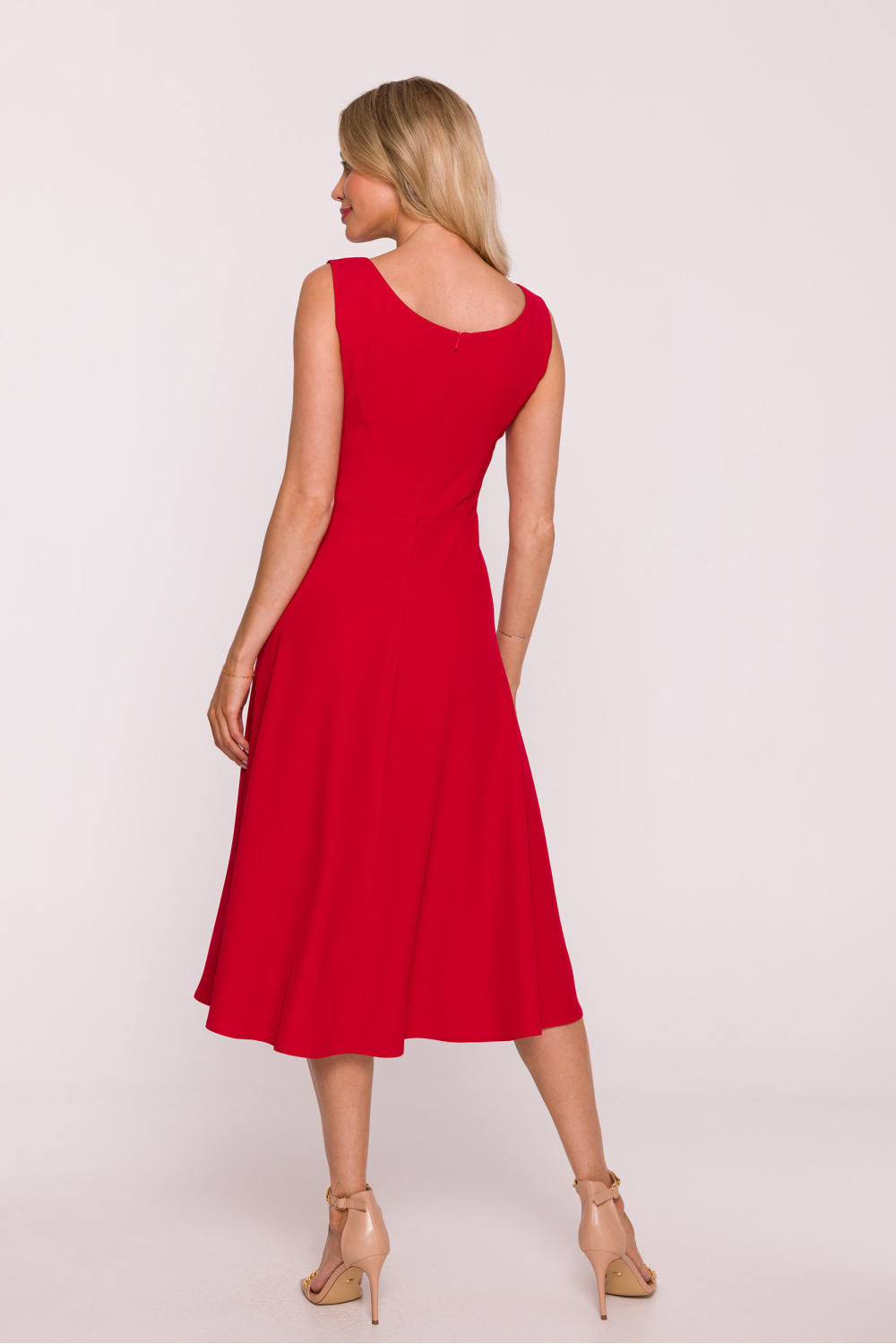 Sukienka Model S424 Red - Stylove - obrazek 3