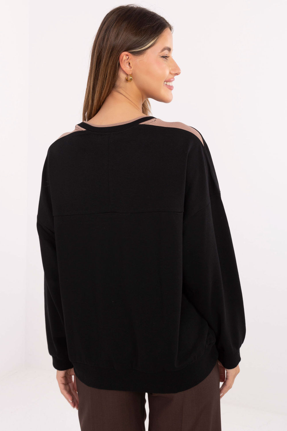 Bluza Damska Model RV-BL-A940.60 Black - Relevance - obrazek 3