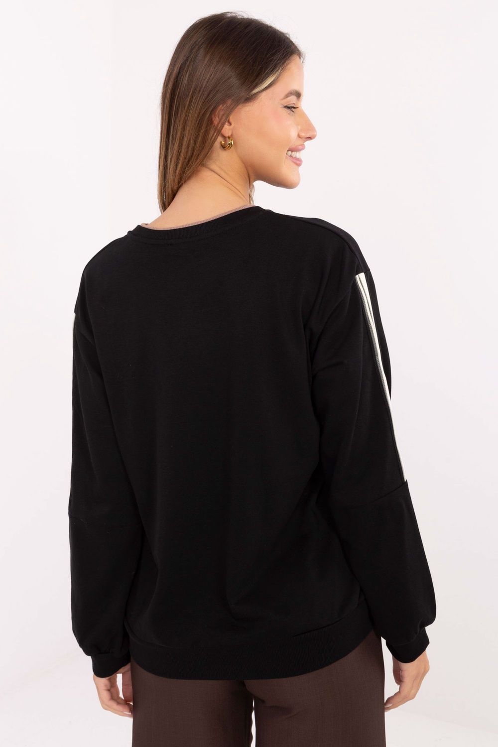Bluza Damska Model RV-BL-A942.62 Black - Relevance - obrazek 3