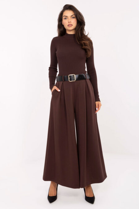 Spodnie Damskie Model IT-SP-17872.76 Brown - Italy Moda