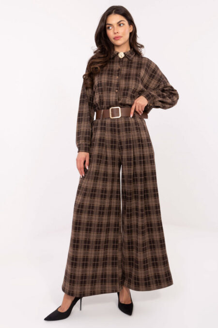 Spodnie Damskie Model IT-SP-GT190115.14P Brown - Italy Moda
