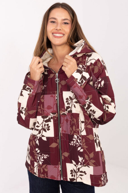 Kurtka Damska Model IT-KR-21685.23 Bordo - Italy Moda