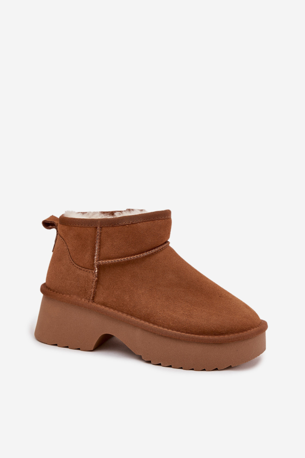 Śniegowce Model Milora W5878 Camel - Step in style - obrazek 2