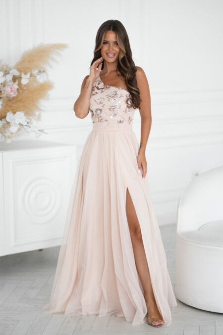 Sukienka Model 332-21 Beige - Bicotone