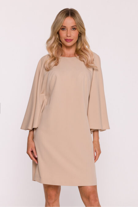 Sukienka Model S426 Beige - Stylove