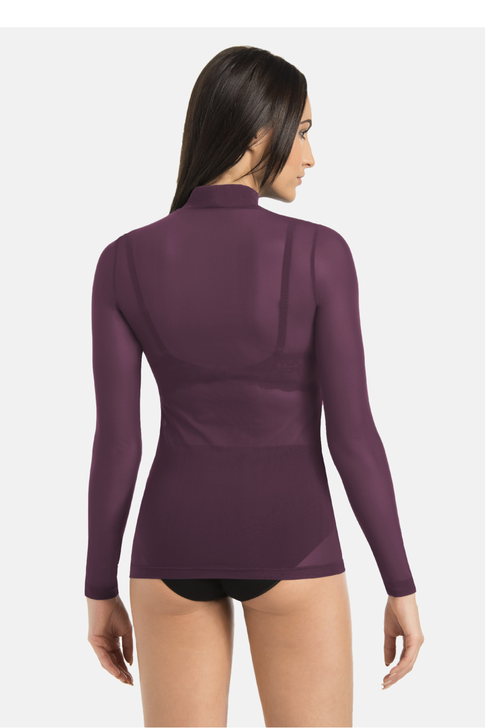 Bluzka Golf Model Glamour 169320 Violet - Teyli - obrazek 2