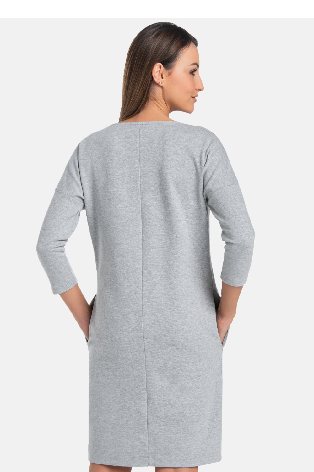 Sukienka Model Lana 196107 Grey - Teyli - obrazek 2