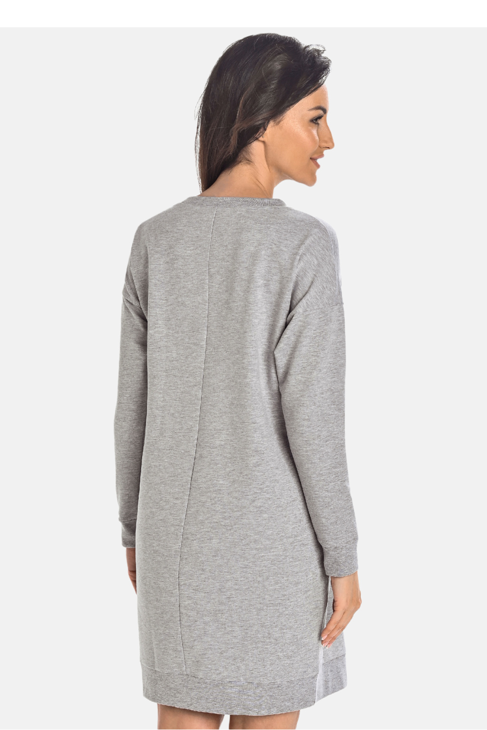 Sukienka Model Paula 216105 Grey - Teyli - obrazek 2