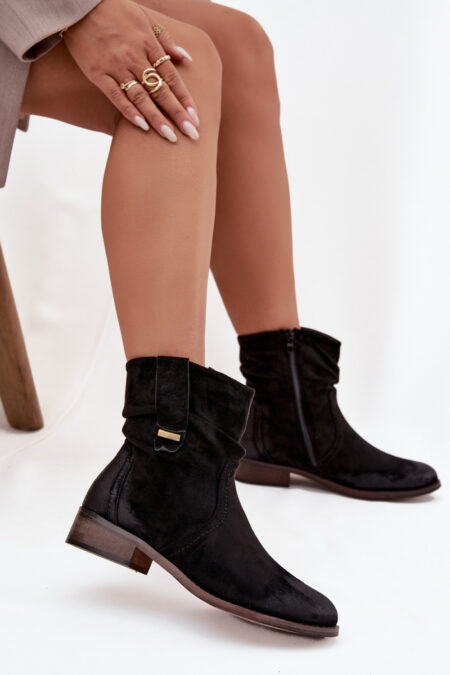Botki Model Gracia 25BT35-9180 Black - Step in style