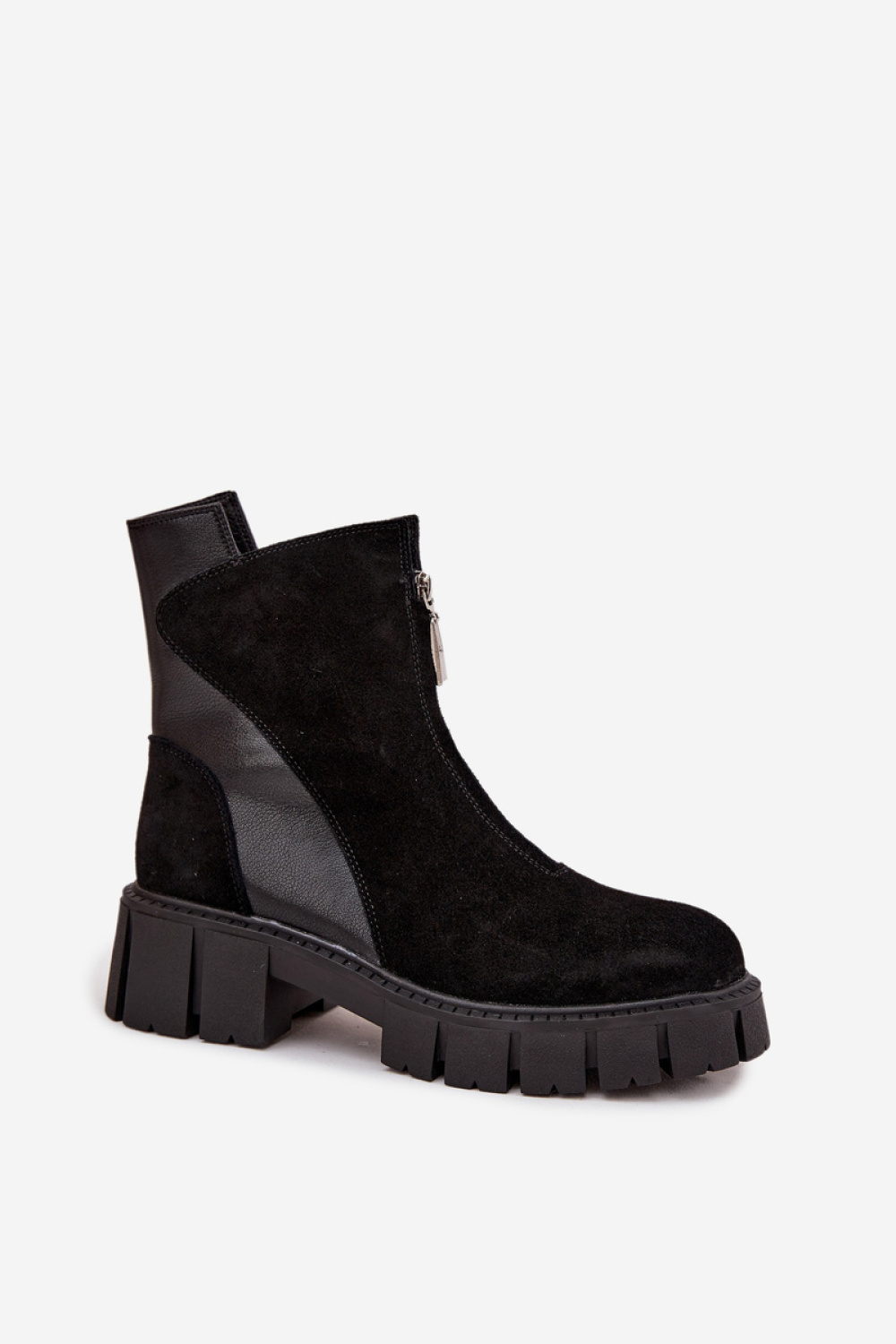 Botki Model DA JC52-874 Black - Step in style - obrazek 2