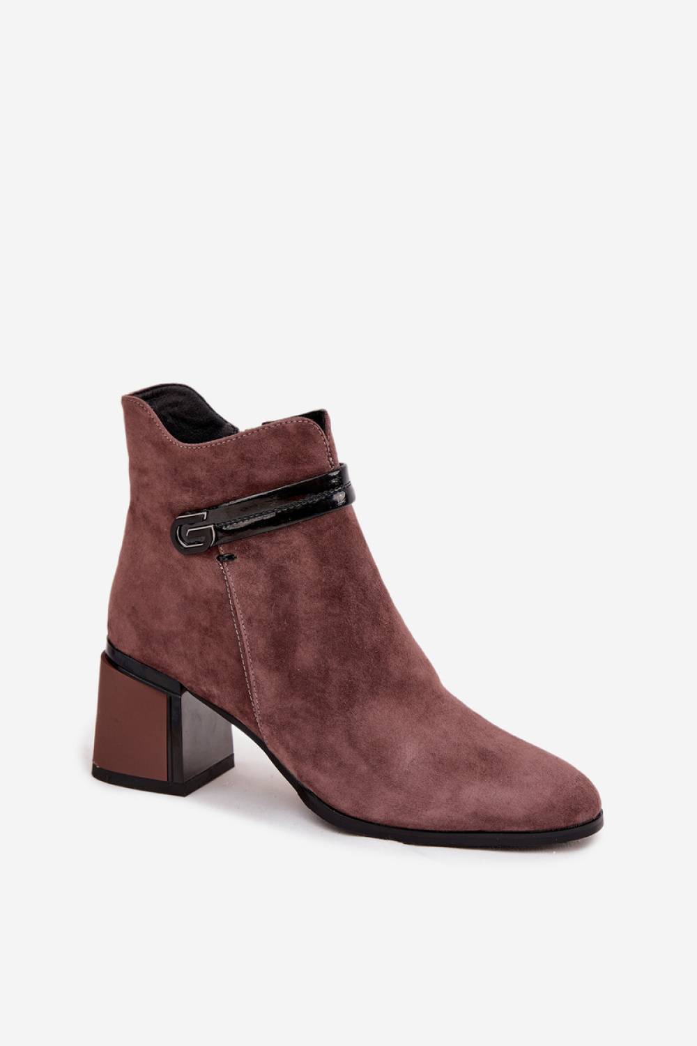 Botki Model DA CR52-650 Brown - Step in style - obrazek 2