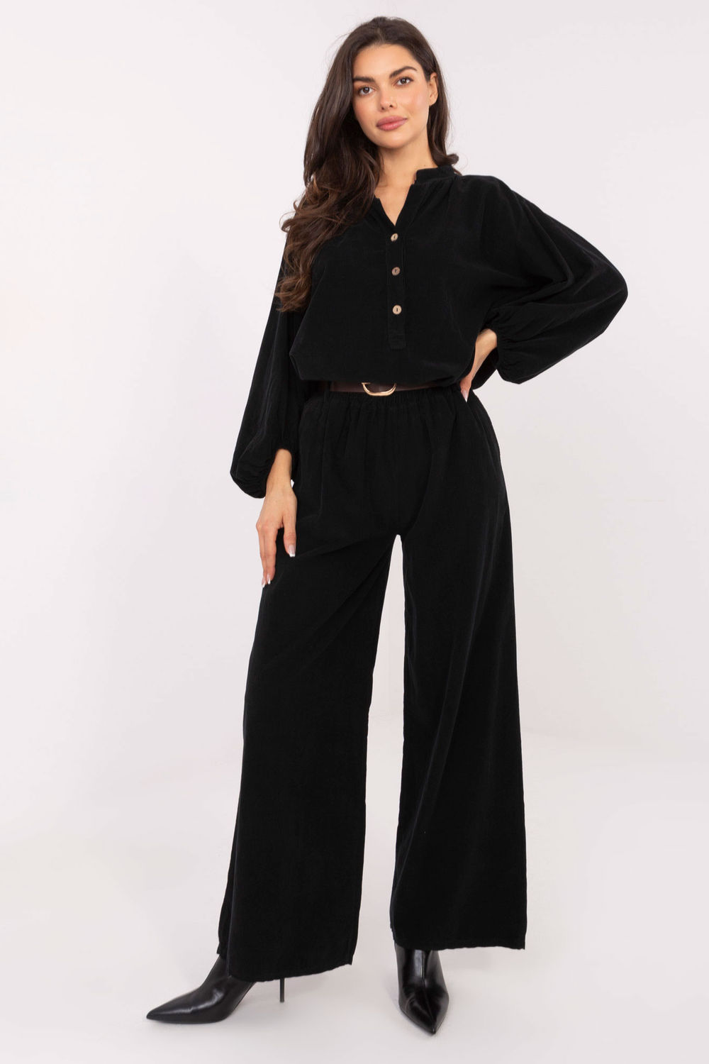 Bluzka Model IT-KS-233607.63 Black - Italy Moda - obrazek 2