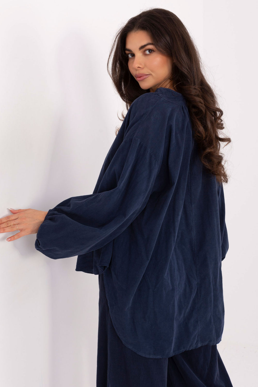 Bluzka Model IT-KS-233607.63 Navy - Italy Moda - obrazek 3