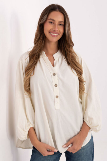 Bluzka Model IT-KS-233607.63 Light Beige - Italy Moda