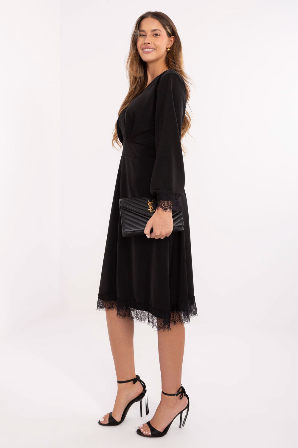 Sukienka Model MI-SK-92477.18P Black - Italy Moda - obrazek 2