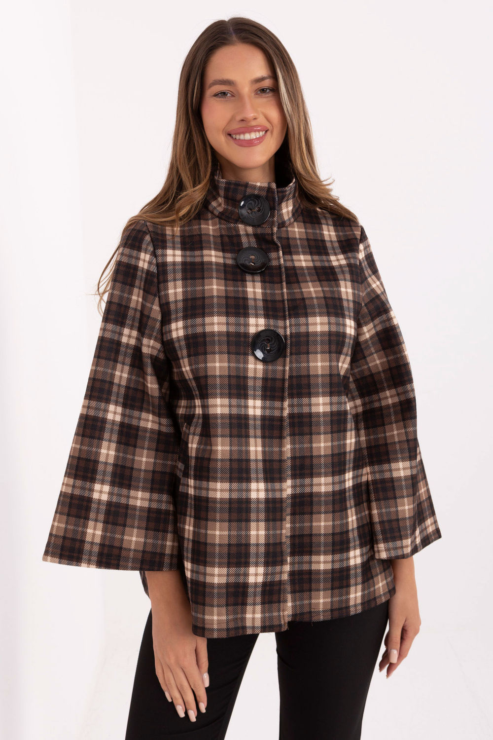 Płaszcz Damski Model IT-PL-31820-1.26 Camel - Italy Moda