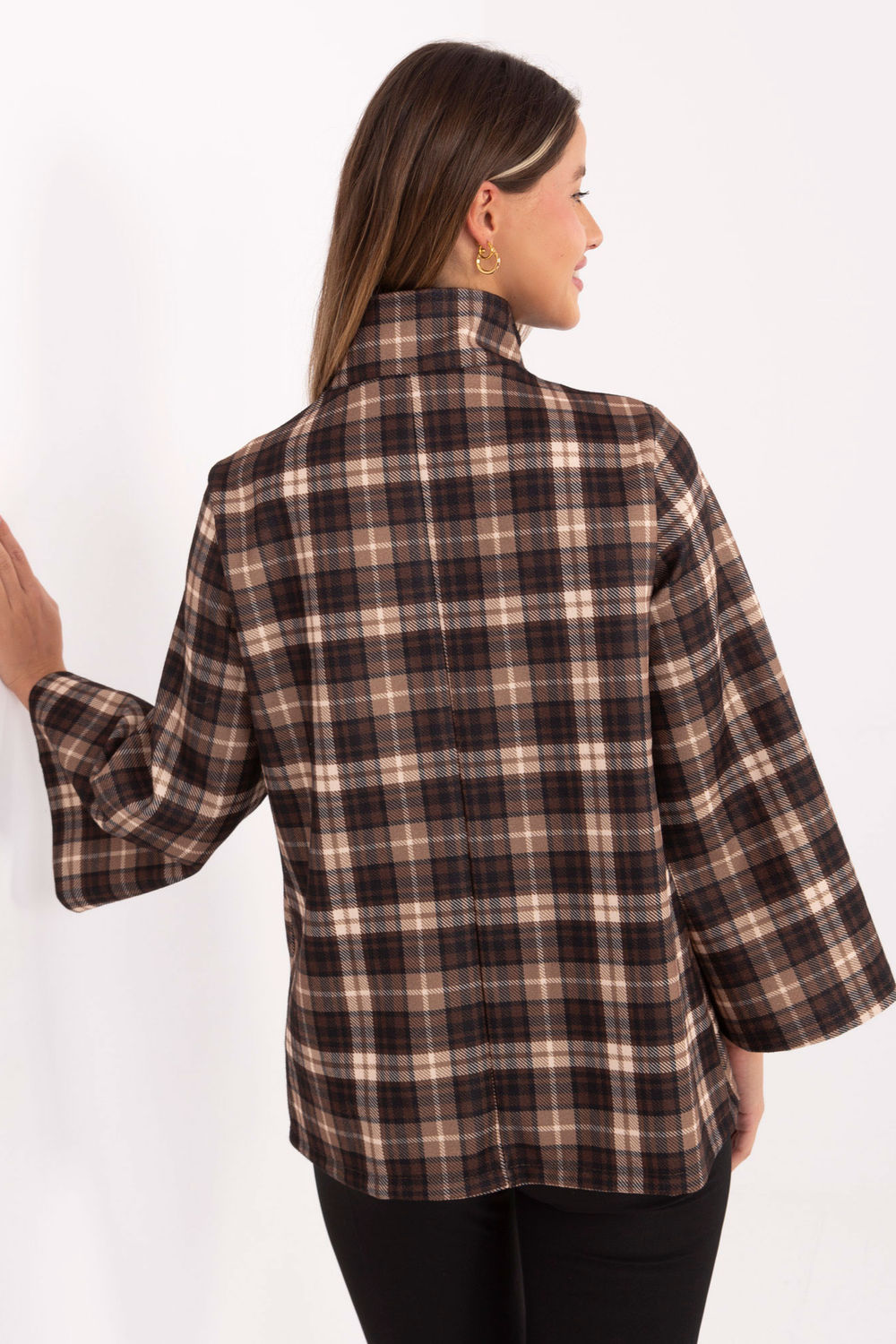 Płaszcz Damski Model IT-PL-31820-1.26 Camel - Italy Moda - obrazek 3