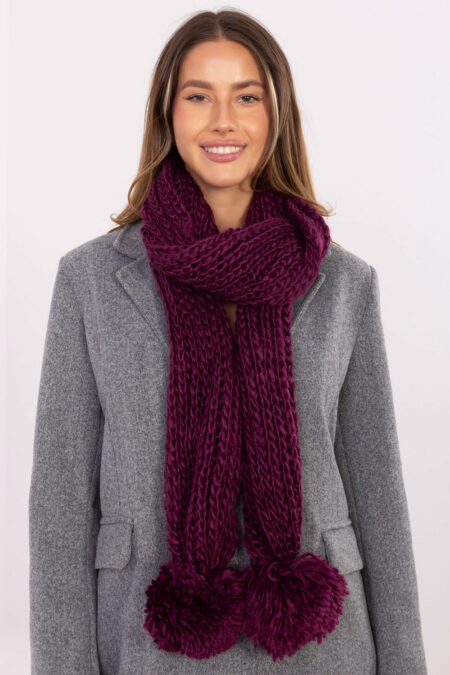 Szalik Model AT-SZ-S-2203.87 Dark Violet - AT