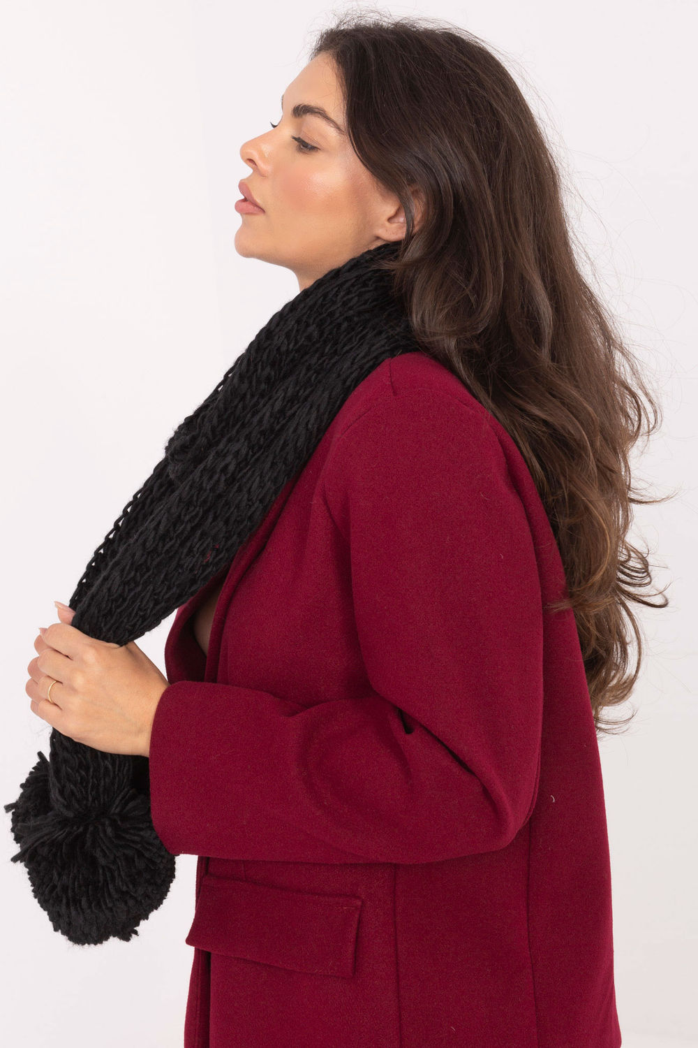 Szalik Model AT-SZ-S-2203.87 Black - AT - obrazek 2