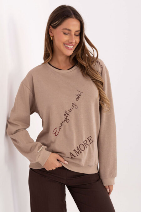 Bluza Damska Model RV-BL-A968.00 Beige - Relevance