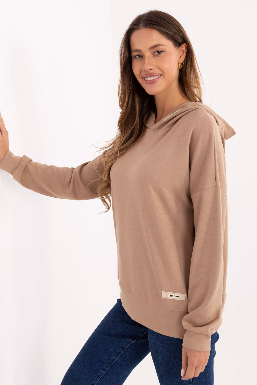 Bluza Damska Model RV-BL-A902.24 Beige - Relevance - obrazek 2