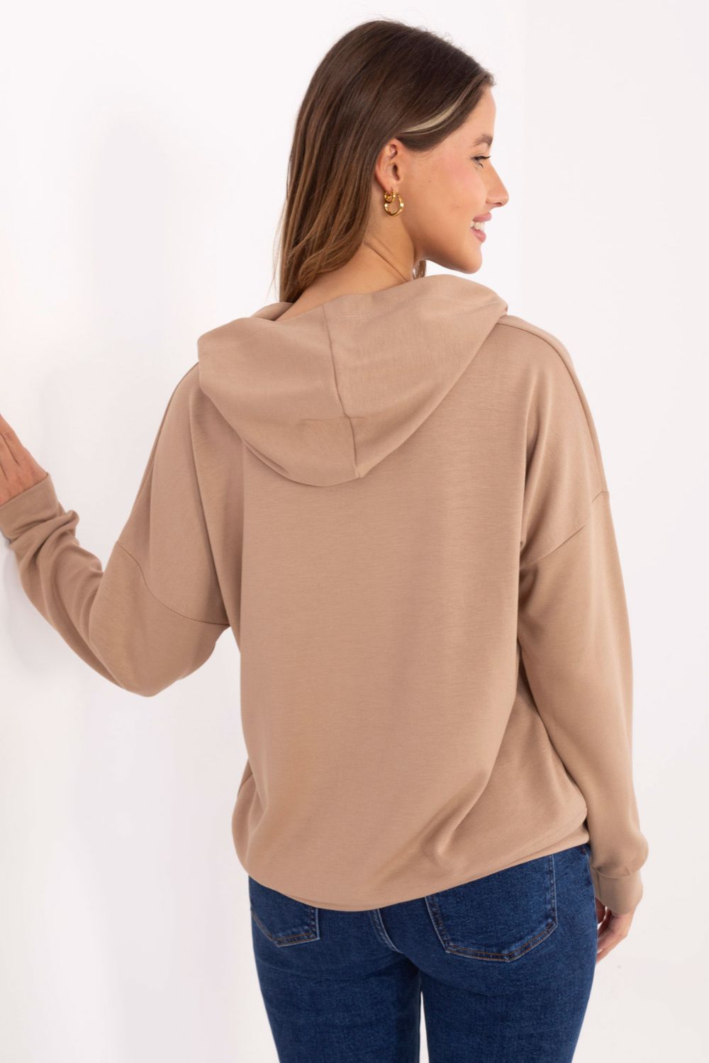 Bluza Damska Model RV-BL-A902.24 Beige - Relevance - obrazek 3
