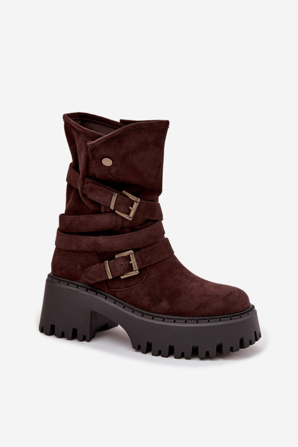 Botki Model Nerelisa QH7825 Czekolada - Step in style - obrazek 2