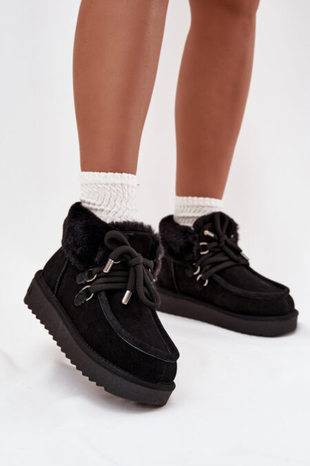 Śniegowce Model D.Franklin DFSH375006 Black - Step in style