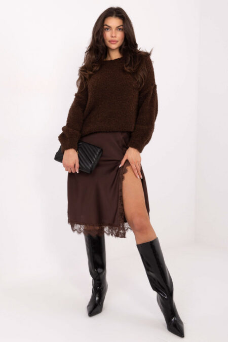 Spódnica Model MI-SD-3275.57 Brown - Rue Paris