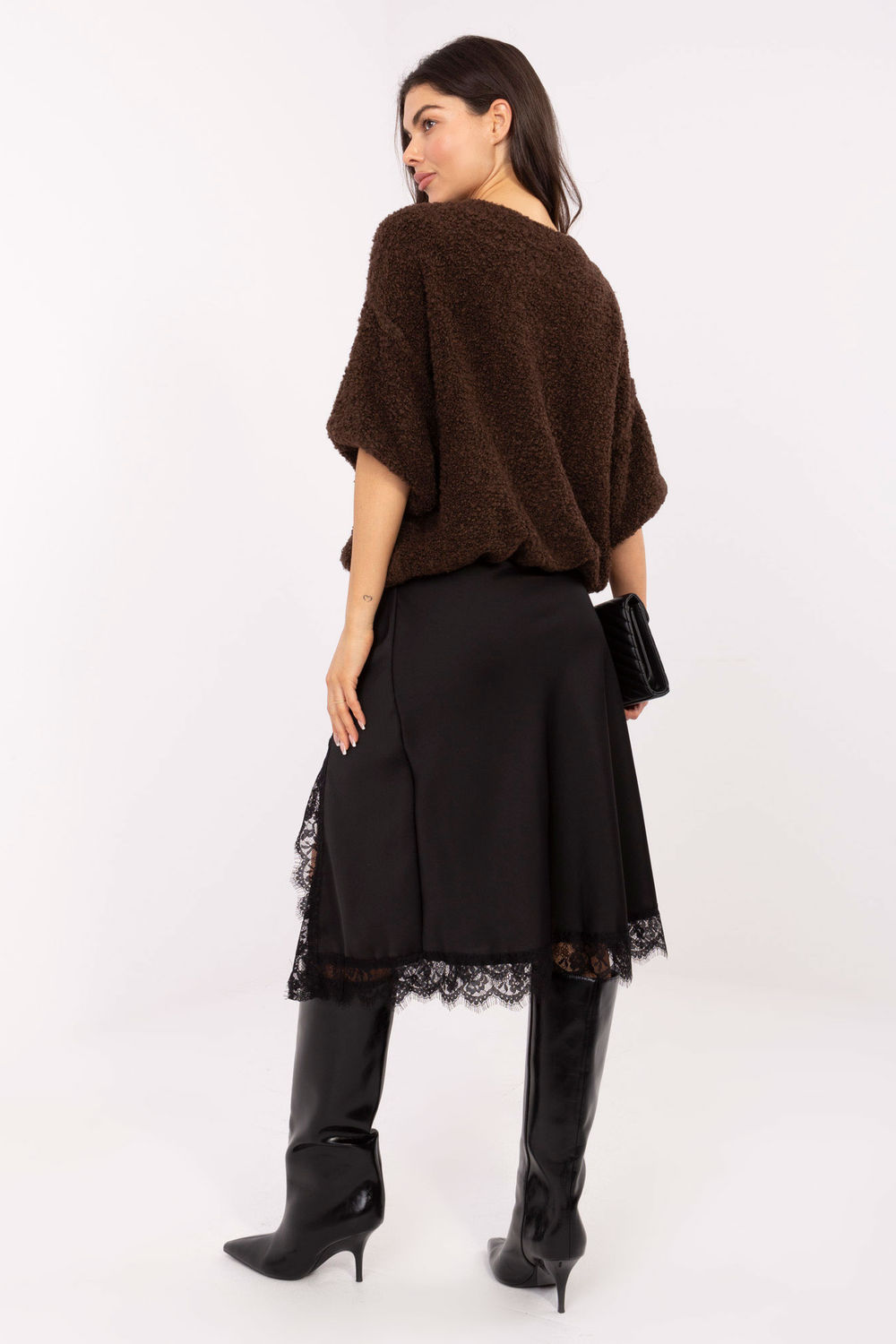 Spódnica Model MI-SD-3275.57 Black - Rue Paris - obrazek 3