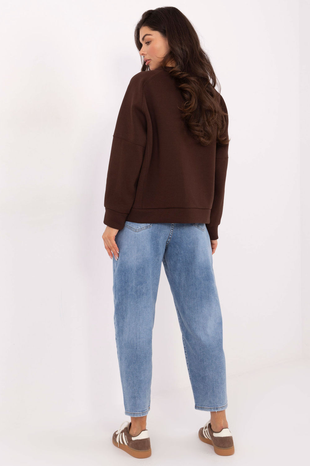 Bluza Damska Model MJ-BL-H2525.66 Dark Brown - Factory Price - obrazek 3