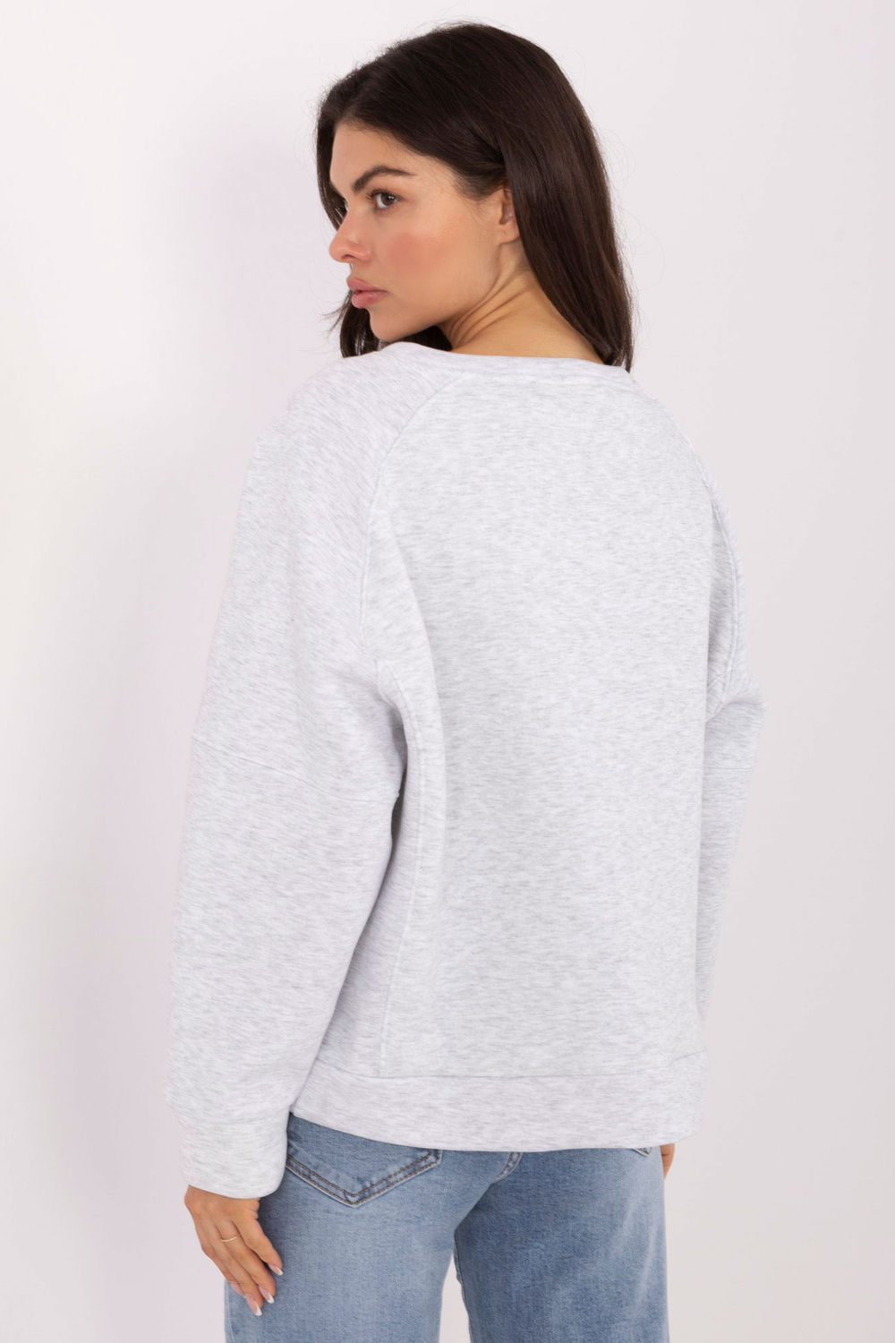 Bluza Damska Model MJ-BL-H2525.66 Light Grey - Factory Price - obrazek 3