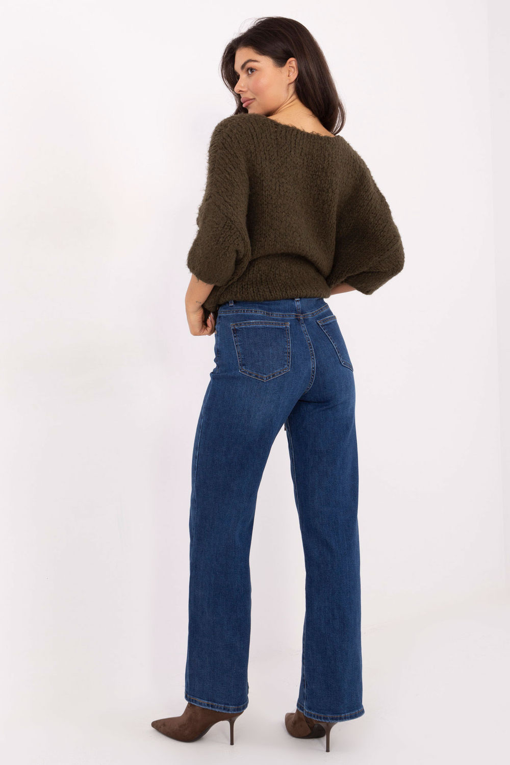 Spodnie Jeansy Damskie Model VM-SP-BQ1787-3.01P Dark Blue - Factory Price - obrazek 3