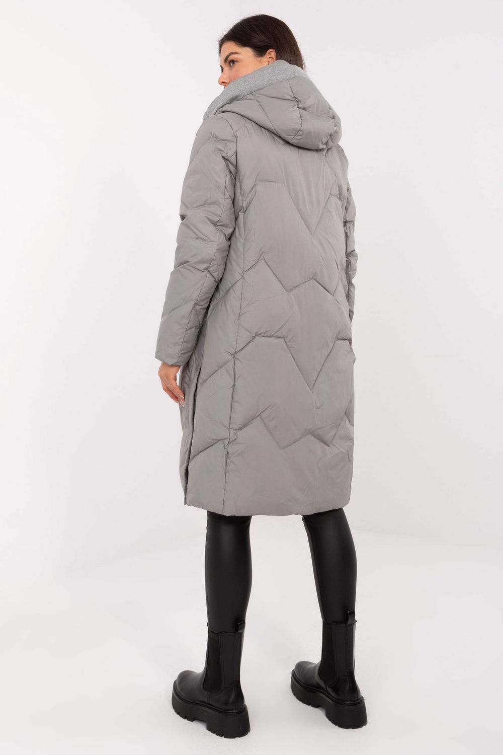 Kurtka Damska Model MBM-PL-WJ25-170.98P Grey - MBM - obrazek 3